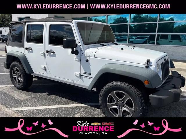 2012 Jeep Wrangler Unlimited Sport for sale in Claxton, GA