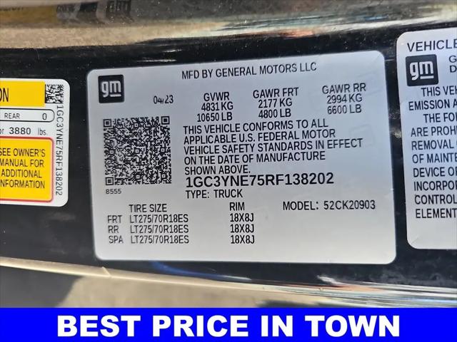 2024 Chevrolet Silverado 2500HD 4WD Regular Cab Long Bed LT