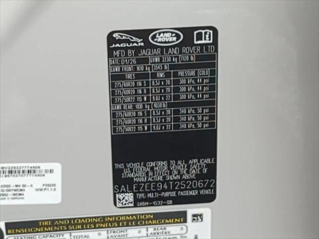 2026 Land Rover Defender P635 OCTA Black
