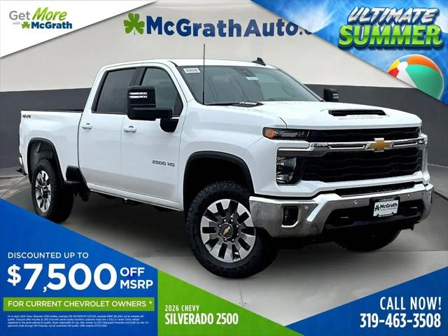 2026 Chevrolet Silverado 2500HD Crew Cab, Standard Bed, LT, 4WD for sale in Dubuque, IA