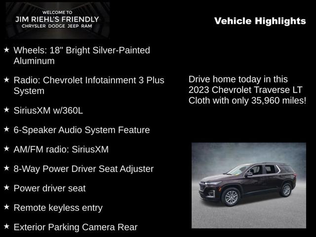 2023 Chevrolet Traverse AWD LT Cloth