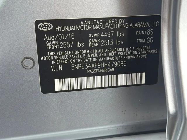 2017 Hyundai Sonata Limited