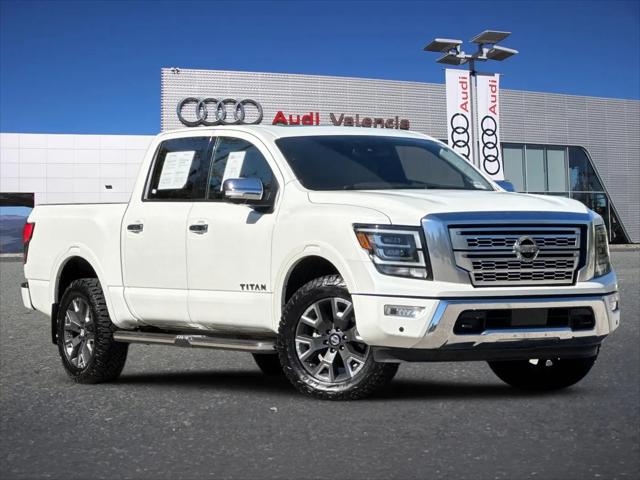 2022 Nissan Titan Crew Cab Platinum Reserve 4x4 for sale in Valencia, CA