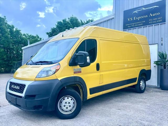 2021 Ram ProMaster 2500 Cargo Van High Roof 159" WB for sale in SACHSE, TX