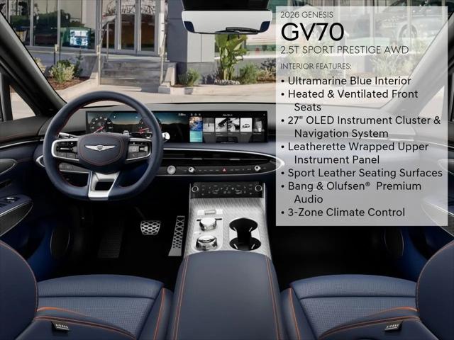 2026 Genesis GV70 2.5T Sport Prestige