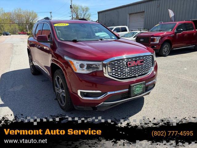 2017 GMC Acadia Denali for sale in South Burlington, VT