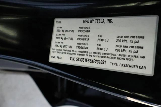 2019 Tesla Model 3 Performance