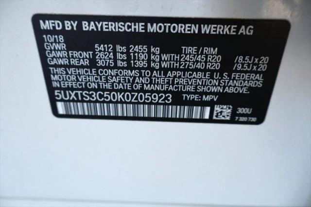 2019 BMW X3 M40i