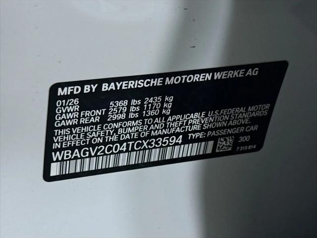 2026 BMW 840i Gran Coupe 840i