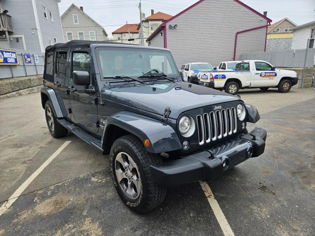 2017 Jeep Wrangler Unlimited Sahara 4x4 for sale in Fall River, MA