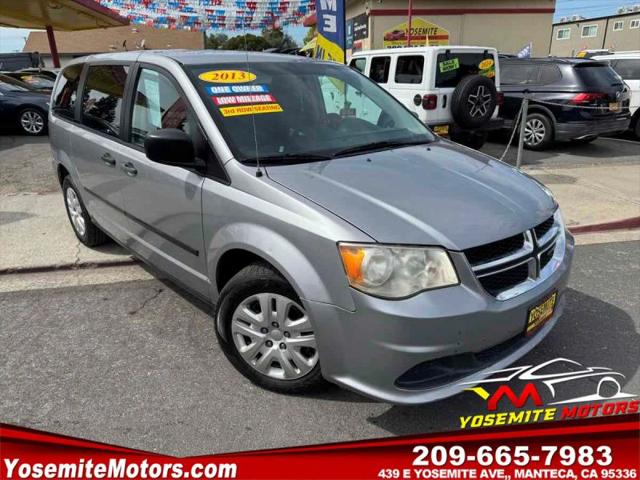 2013 Dodge Grand Caravan American Value Pkg for sale in Manteca, CA