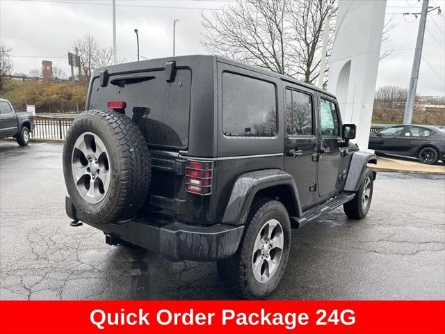 2017 Jeep Wrangler Unlimited Sahara 4x4