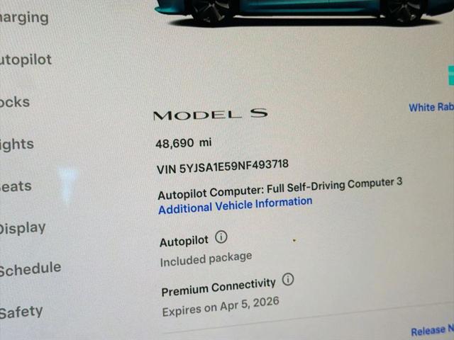 2022 Tesla Model S Dual Motor All-Wheel Drive
