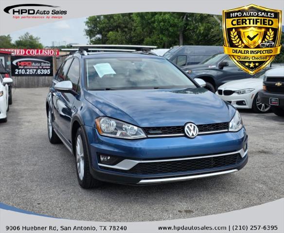 2017 Volkswagen Golf Alltrack TSI S for sale in San Antonio, TX