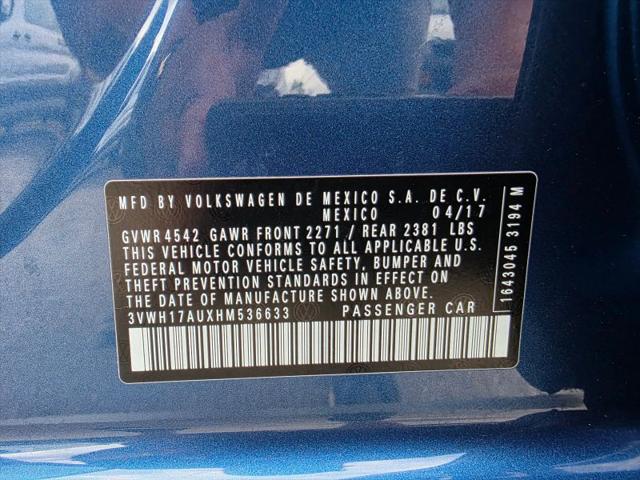 2017 Volkswagen Golf Alltrack TSI S