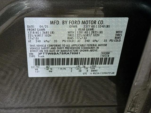 2025 Ford Maverick XL