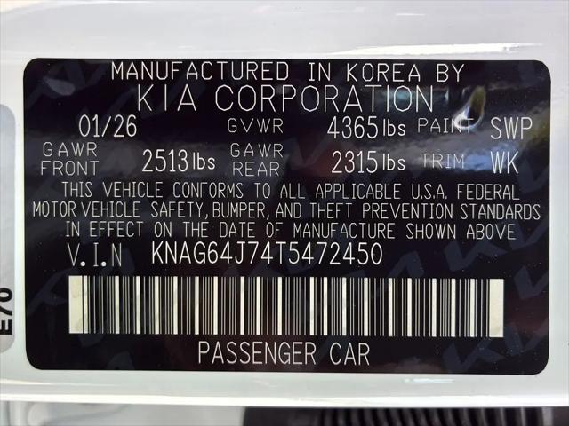 2026 Kia K5 GT-Line FWD