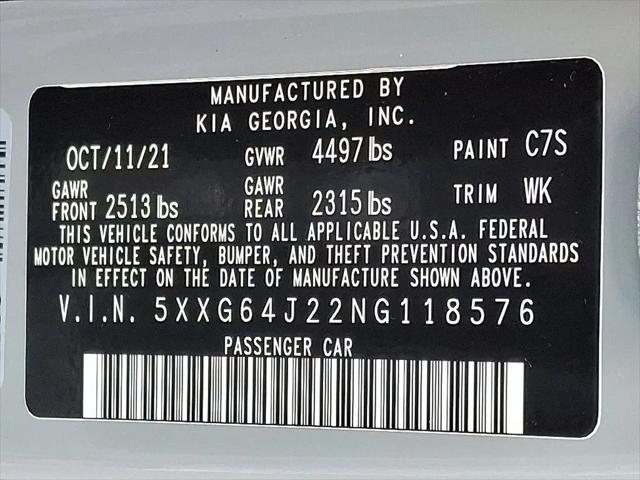 2022 Kia K5 GT-Line