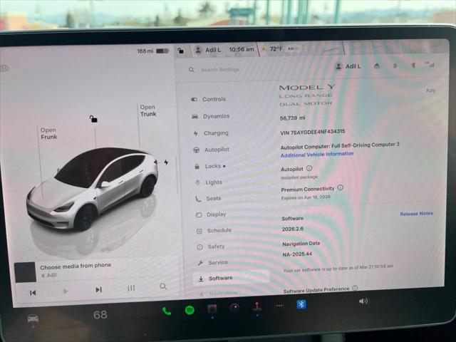 2022 Tesla Model Y Long Range Dual Motor All-Wheel Drive