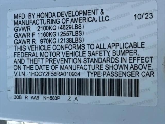 2024 Honda Accord Hybrid Sport