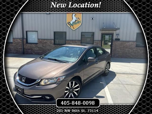 2015 Honda Civic EX-L for sale in Oklahoma City, OK