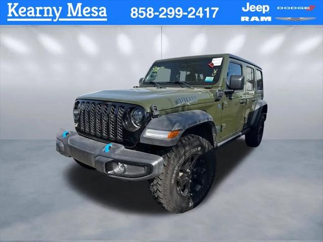 2023 Jeep Wrangler 4xe 4x4 for sale in San Diego, CA
