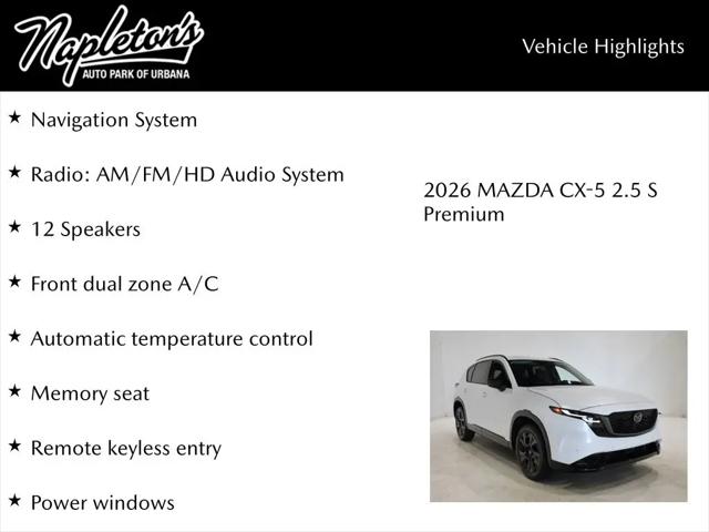 2026 Mazda CX-5 2.5 S Premium