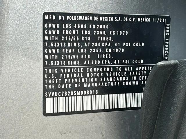 2025 Volkswagen Taos 1.5T SE