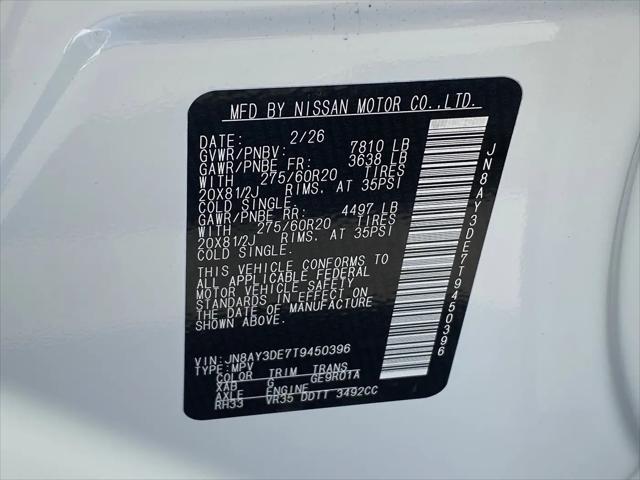 2026 Nissan Armada PRO-4X