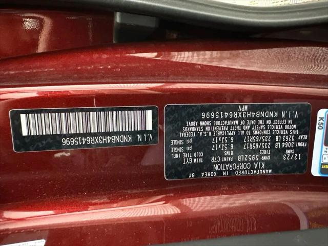 2024 Kia Carnival MPV LX Seat Package