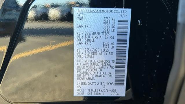 2026 Nissan Pathfinder Platinum