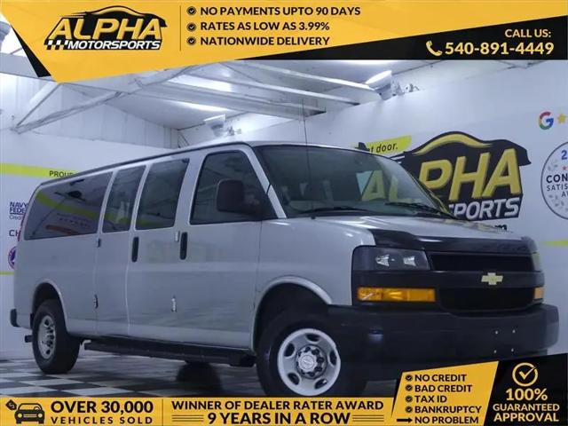 2022 Chevrolet Express Passenger RWD 3500 Extended Wheelbase LS for sale in Fredricksburg, VA