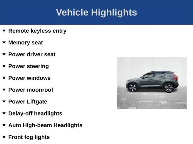 2026 Volvo XC40 Plus, B5 AWD Gas (mild hybrid), Dark