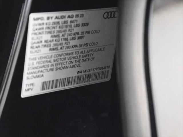 2023 Audi Q8 Premium 55 TFSI quattro Tiptronic