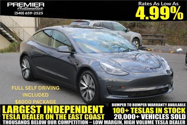 2022 Tesla Model 3 Long Range Dual Motor All-Wheel Drive for sale in Dumfries, VA