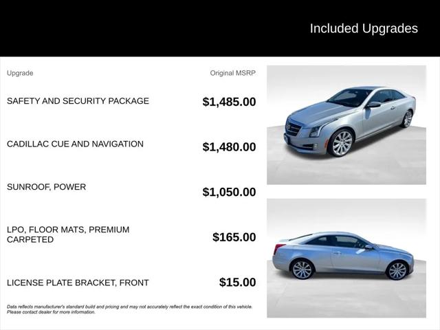 2016 Cadillac ATS Luxury Collection