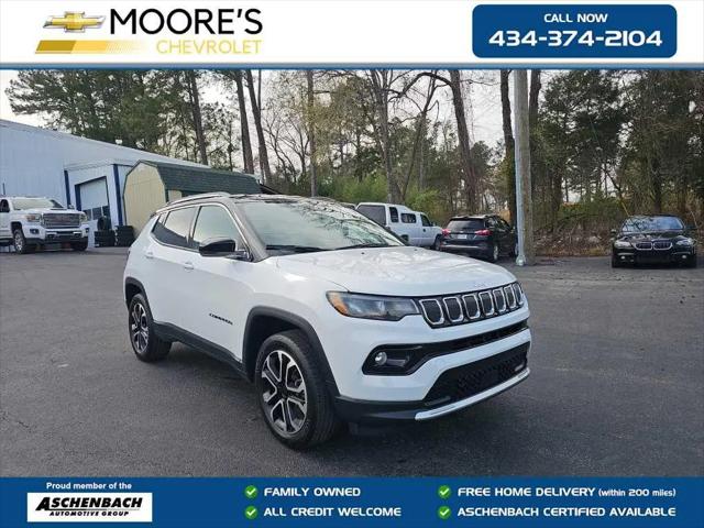 2022 Jeep Compass Limited 4x4 for sale in Clarksville, VA