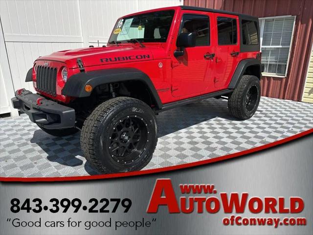2016 Jeep Wrangler Unlimited Rubicon Hard Rock for sale in Conway, SC