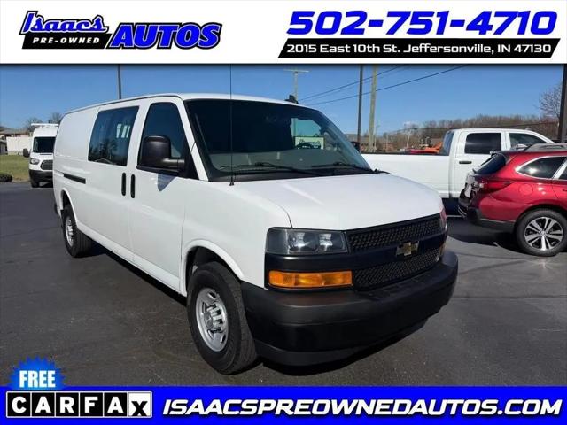 2021 Chevrolet Express Cargo Van RWD 2500 Extended Wheelbase WT for sale in Jeffersonville, IN