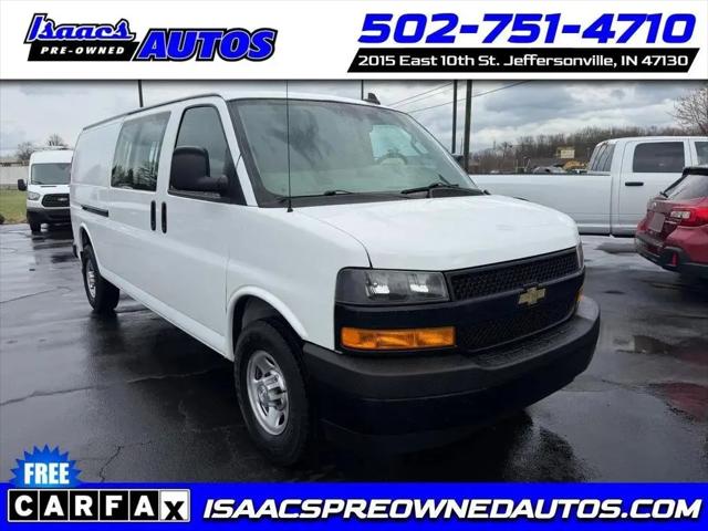 2021 Chevrolet Express Cargo Van RWD 2500 Extended Wheelbase WT for sale in Jeffersonville, IN