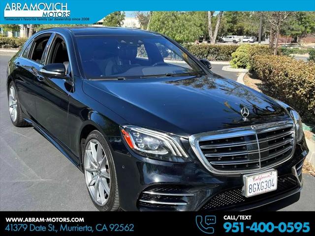 2019 Mercedes-Benz S 560 Sedan for sale in Murrieta, CA
