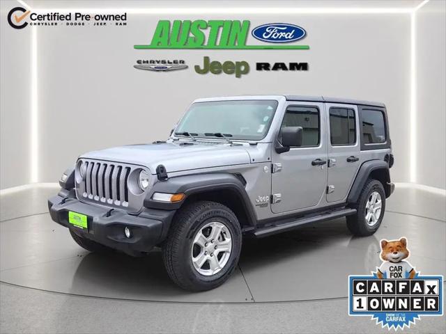 2018 Jeep Wrangler Unlimited Sport S 4x4 for sale in Austin, MN