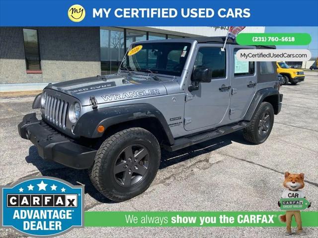 2016 Jeep Wrangler Unlimited Sport for sale in Muskegon, MI