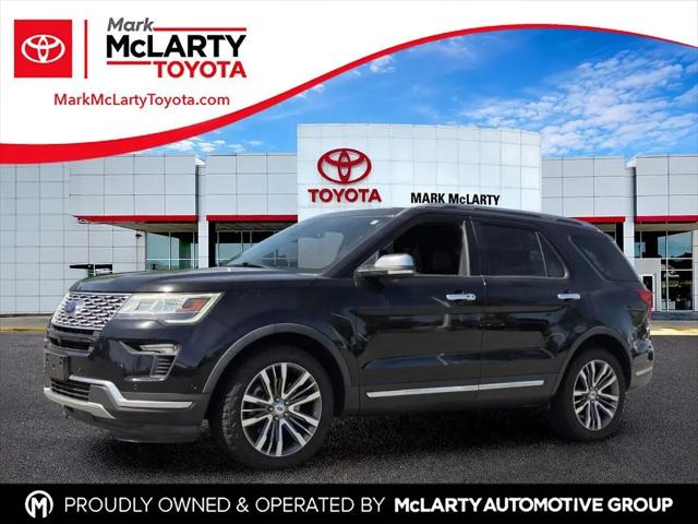 2018 Ford Explorer Platinum for sale in North Little Rock, AR