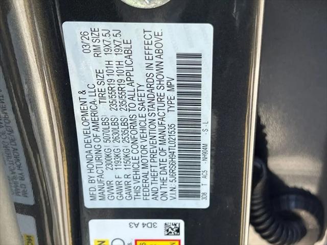 2026 Honda CR-V Hybrid AWD Sport Touring