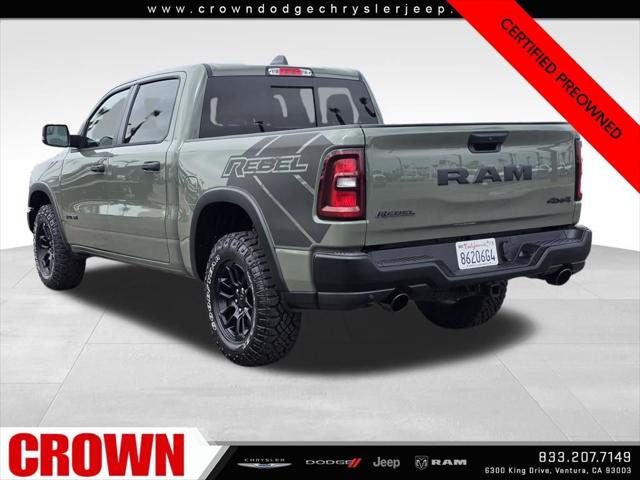 2026 Ram 1500 Rebel Crew Cab 4x4 5'7" Box