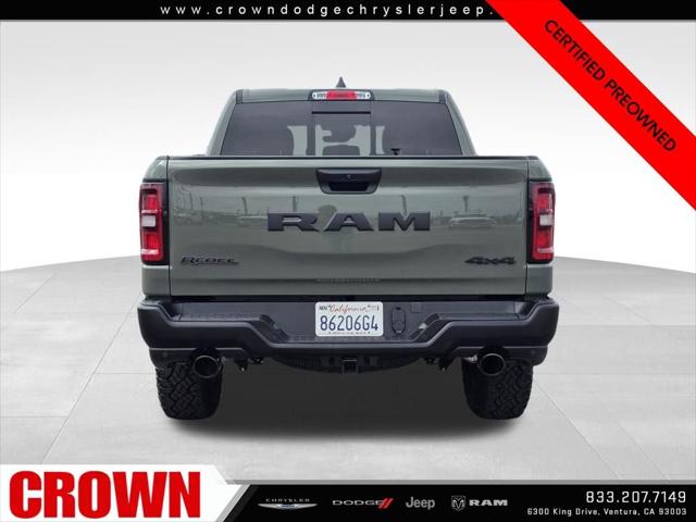 2026 Ram 1500 Rebel Crew Cab 4x4 5'7" Box