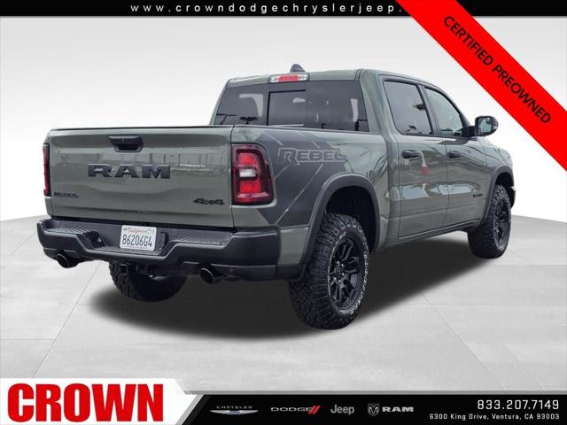 2026 Ram 1500 Rebel Crew Cab 4x4 5'7" Box