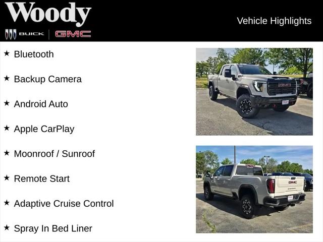 2026 GMC Sierra 2500HD Crew Cab, Standard Bed, AT4X, 4WD