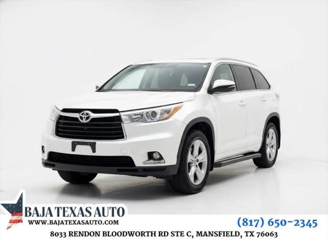2014 Toyota Highlander Limited V6 for sale in Mansfield, TX